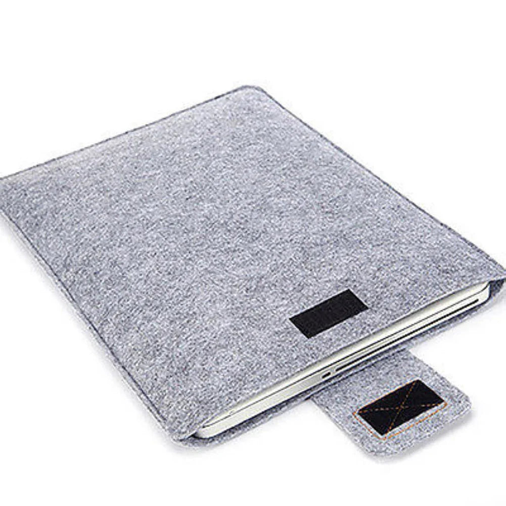 Felt Tablet Sleeve for MacBooks: Stylish Storage Case & Protection  ourlum.com   