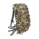 3D Camo Net Backpack Cover 60L 80L  Laser Cut Camouflage Hunting Backpack Cover Paintball Paratrooper Hunting Accessories