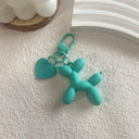 Balloon Dog Acrylic Keychain Set - Fun Accessories for Women & Couples  ourlum.com Lake green  