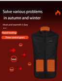 21 Heated Vest Electric Heated Jackets Men Women Sportswear