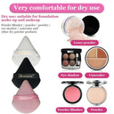 Triangle Velvet Makeup Sponge Set Flawless Foundation Kit