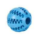 Rubber Dog Ball Dental Chew Toy Eco-Friendly Snack Dispenser