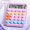 Dopamine Calculator 12 Digits Mechanical Keyboard Mini Calculator