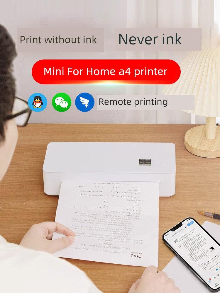 Zero Ink Cloud Job WiFi Convenient Micro Printer