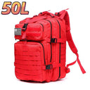 Durable 30L/50L Waterproof Tactical Backpack for Outdoor Use