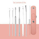 Stainless Steel Ear Pick Set for Gentle Ear Care Cleaning