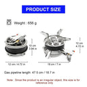 Portable 8800W Widesea Camping Gas Stove for Cooking