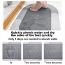 Luxurious Leather Bath Mat Ultra Absorbent Fast Drying Mat