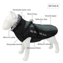 Winter Dog Coat with Harness & Furry Collar for Big Breeds - Keep Your Pet Warm & Stylish  ourlum.com   