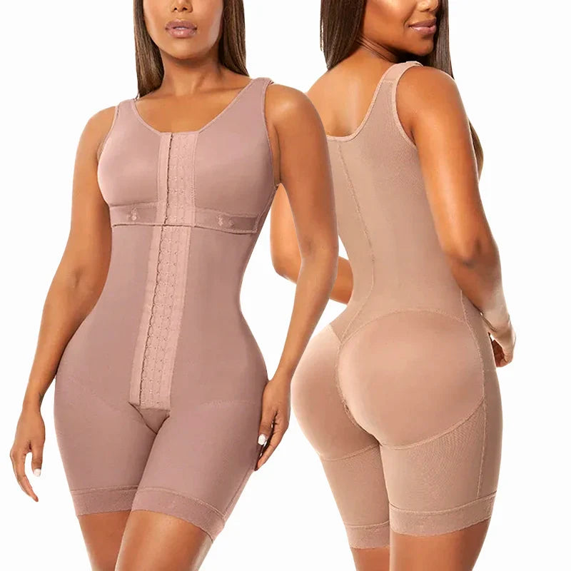 Ultimate Curve-Shaping Full Body Corset Bodysuit for Postpartum Support and Confidence