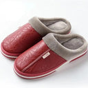 Warm Fur Slippers: Waterproof Indoor House Shoes for All