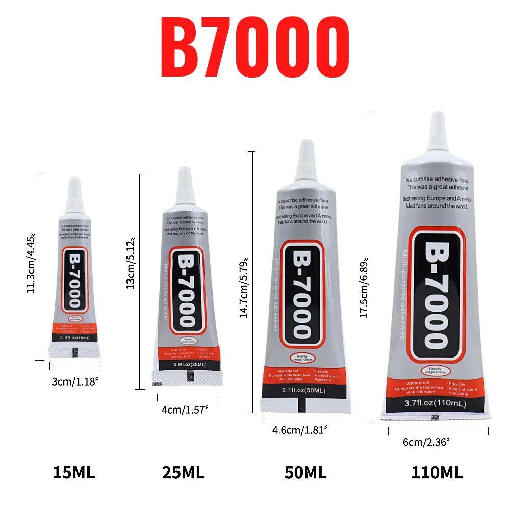 B7000 Clear Contact Adhesive with Precision Applicator - Versatile DIY Repair Glue  ourlum.com   