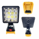 Versatile LED Work Light for Makita DeWalt Milwaukee Bosch