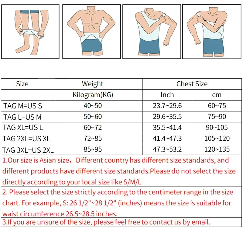 Men's Compression Shapewear Shirt for Gynecomastia & Slimming Workout Tank Top