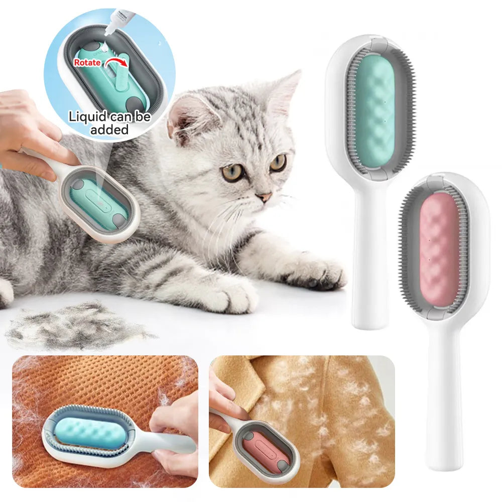 Cat Hair Removal Comb with Disposable Wipes: Clean, Groom, Pamper - Pet Accessories  ourlum.com   