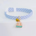 Adjustable Cute Kitten Collar with Bell - Safe & Stylish Cat Accessories  ourlum.com 3 S(17-32cm) CN