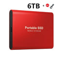  High-speed Portable External Hard Drive: Efficient Data Transfer Work & Study  ourlum.com Red 6TB  