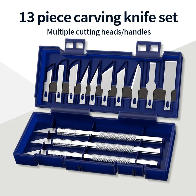 Metal Carving Knife Set: Precision DIY Tool for Art and Woodworking  ourlum.com   