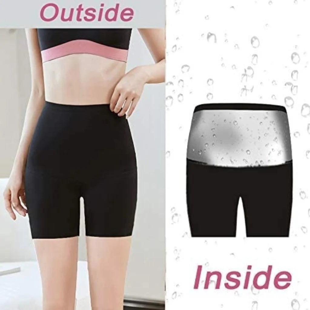 Women's Sauna Slimming Pants Gym Workout Hot Thermo Sweat Sauna Leggings Shapers Waist Trainer Tummy Control Fat Burning Pants