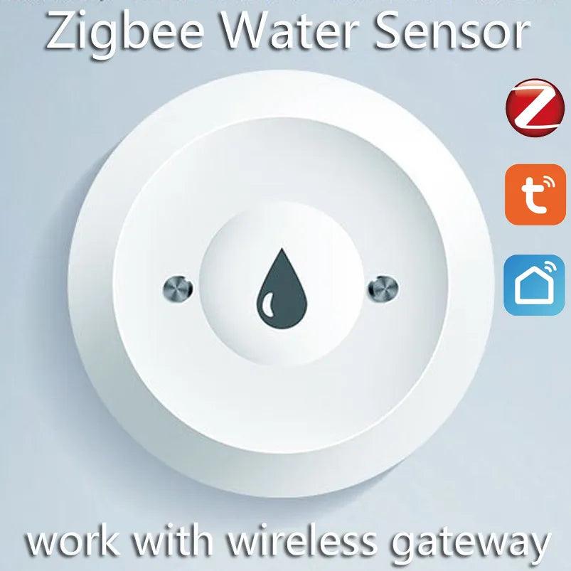 Zigbee Smart Water Leak Detector: Advanced Home Protection  ourlum.com Zigbee Water Sensor  