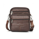 Men's New Genuine Leather Crossbody Bag Vertical Trendy