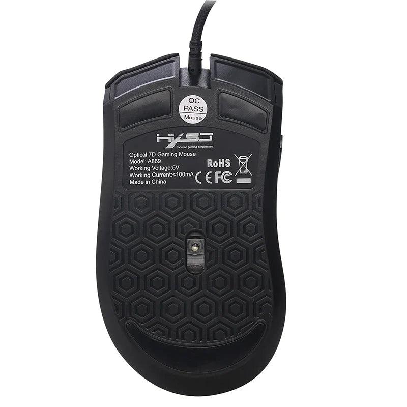 Precision Control Wired Gaming Mouse: Dominate Games in Style  ourlum.com   