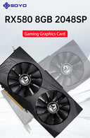 Soyo Original Radeon RX580 8G Graphics Card for Gaming