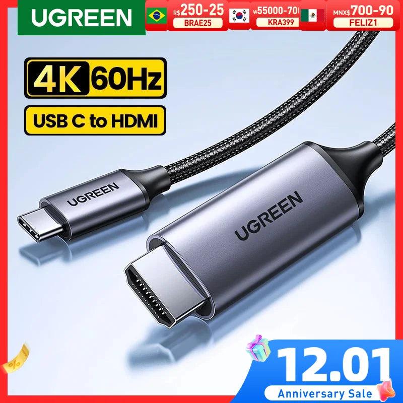 USB C HDMI Cable: Enhanced Connectivity & 4K Viewing Experience  ourlum.com   