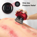 Electric Cupping Massager with Red Light Therapy and Vibrator: Customizable Relaxation Solution