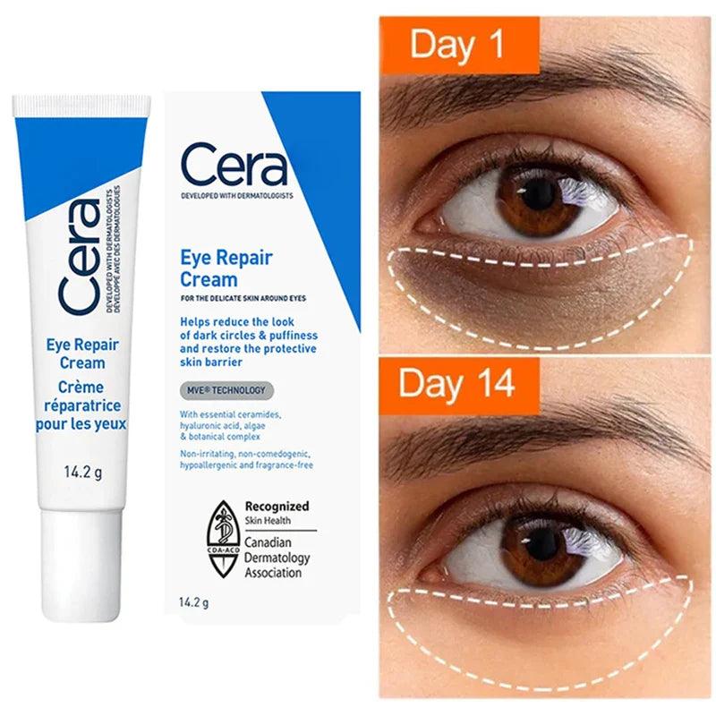 Ceramide Eye Cream Repair Skin Barrier For Dark Circles Under Eyes Puffiness Moisturizing Whitening Anti-Fine Lines Eye Care  ourlum.com Default Title  