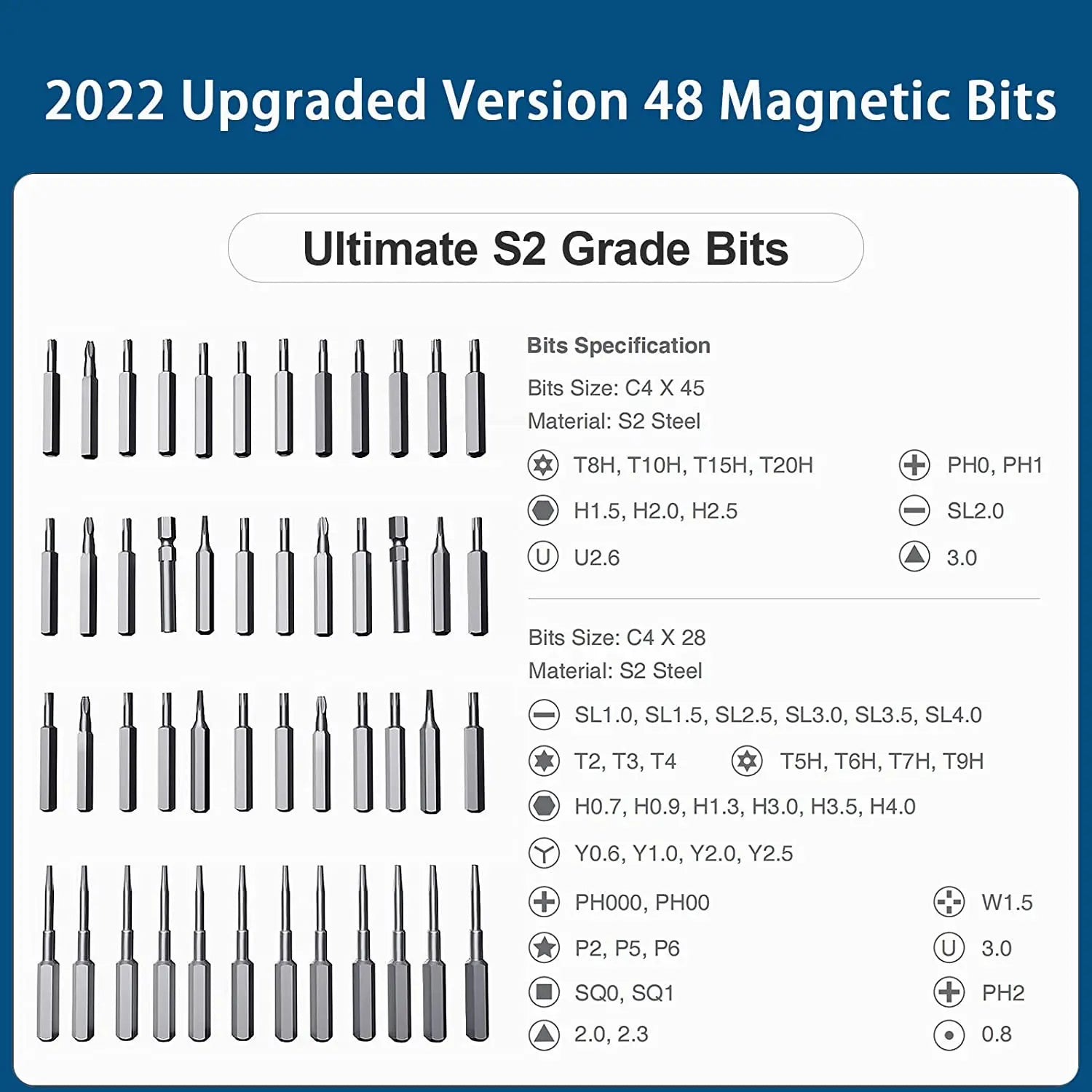 Mini Electric Screwdriver, 12/50/62/120 in 1 Rechargeable Cordless Precision Power Screwdriver Set, LED Lights, Magnetic Mat  ourlum.com   