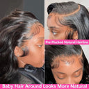 Luxury Body Wave HD Lace Frontal Wig Pre-Plucked Human Hair