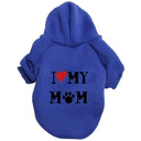 French Bulldog Puppy Dog Costume Hoodie for Small-Medium Pets - Stylish Dog Clothing  ourlum.com Blue mom XS 