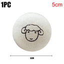 Wool Dryer Balls: Eco-Friendly Laundry Softener & Time Saver  ourlum.com 5cm-1pc 1 CHINA 