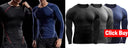 Men Running T shirt Quick Dry Bodybuilding Sport Shirt Long Sleeve Compression Top  Fitness Tight Rashgard Gym T-Shirt Men