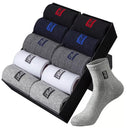 Chic Breathable Cotton Socks for Men 20 Pair Comfort Set