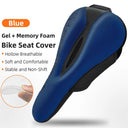 Gel Memory Foam Bicycle Seat Cover - Comfortable Cushion