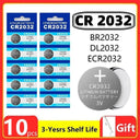 3V Lithium Button Batteries - Pack of 2-60 Pieces for Watches, Toys, and More  ourlum.com 10PCS(G)  