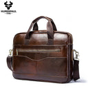 Premium Genuine Leather Business Briefcase for Men