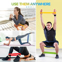 7-Piece TPE Resistance Bands Set for Strength Training Gear