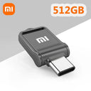 Xiaomi 2TB USB Flash Drive with Type-C Interface - High-Speed Data Transfer and Waterproof Design  ourlum.com Black 512GB  