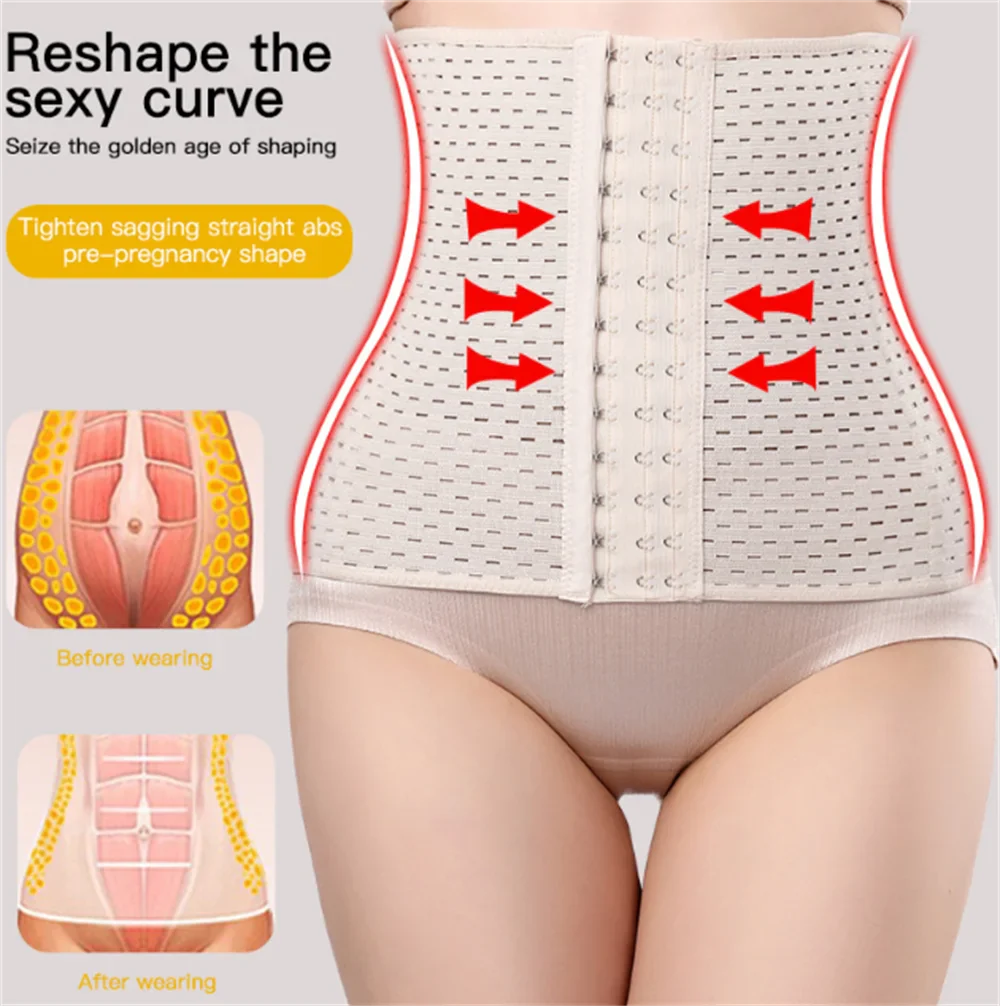 Curvy Confidence: Adjustable Waist Trainer Corset for Slimming and Shaping