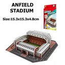 3D Football Stadium Puzzle DIY Kit: World Famous Models, Fans Gift, Interactive Game  ourlum.com 20603s  