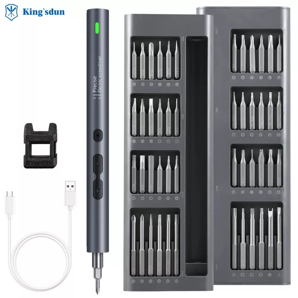 28/62/120 in 1 Electric Screwdriver Precision Set Power Tool Rechargeable Magnetic Small Bit for Xiaomi Mobile Cell Phone Repair  ourlum.com   