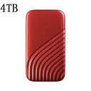  Portable SSD: Fast Storage & Enhanced Durability  ourlum.com Red 4TB  