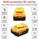 Rechargeable Lithium Battery for Dewalt 18V 20V Tools DCB200 Replacement