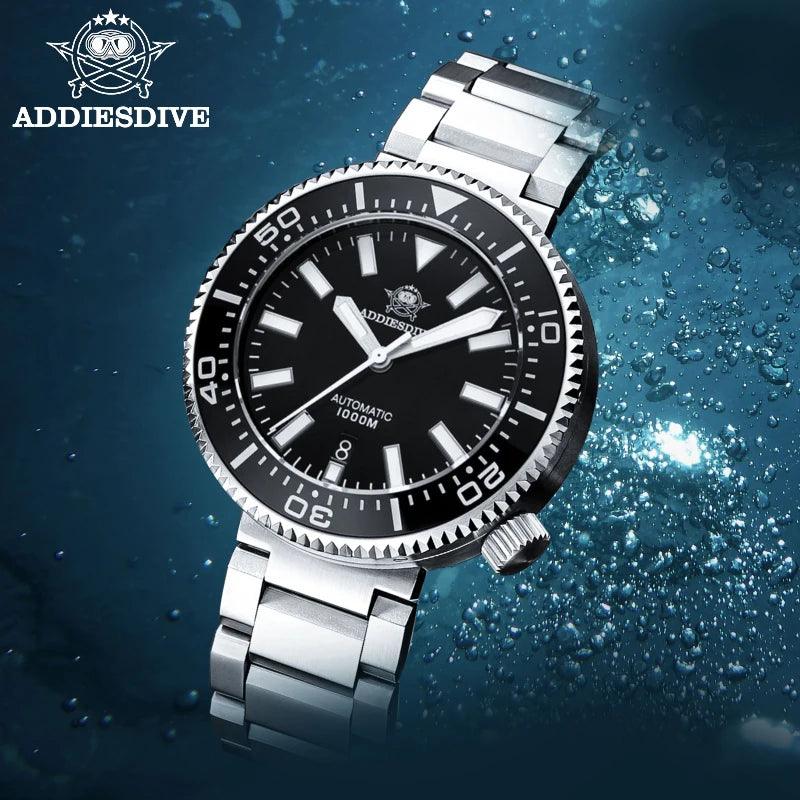ADDIESDIVE Men's Luxury Diver's Watch with Sapphire Glass and Automatic Movement  ourlum.com   