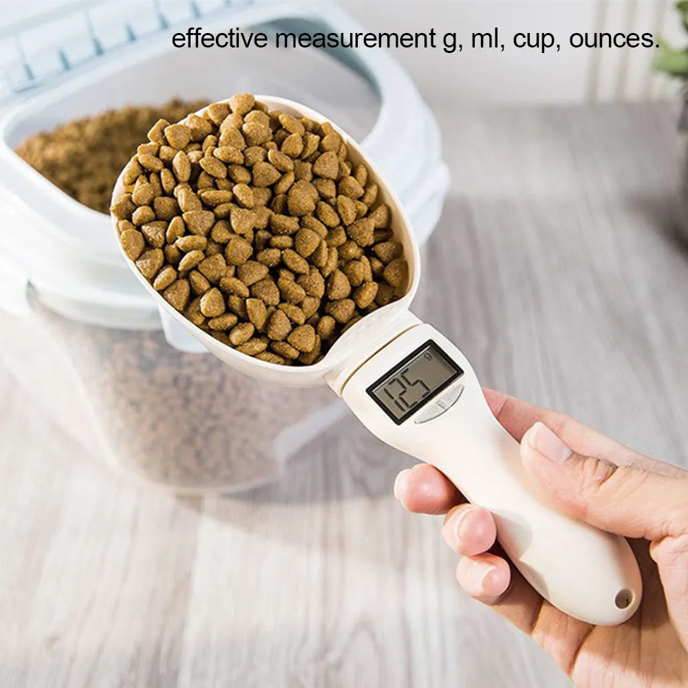 Pet Food Electronic Measuring Spoon Scale with LED Display  ourlum.com Default Title  