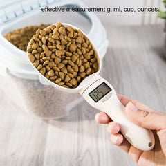 Pet Food Electronic Measuring Spoon Scale with LED Display