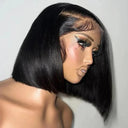 Luxe T-Part Bob Human Hair Wig Premium Quality Style Elegant